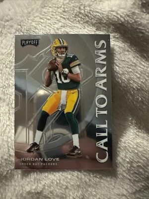 2020 Panini Playoff - Call to Arms Silver Prizm #CA-20 Jordan Love (RC) - Image 1 of 2