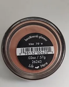 BareMinerals Eyeshadow The 70's Eyecolor Bare Escentuals New Sealed - Picture 1 of 2