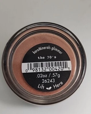 BareMinerals Eyeshadow The 70's Eyecolor Bare Escentuals New Sealed - Image 1 of 2