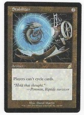 Magic the Gathering MTG Scourge Stabilizer Card by David Martin