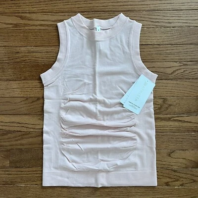 Nuevo con etiquetas Tanque Athleta Orchid Rosa Sin Costuras Ajustado Acanalado Lana Foresthill Ascenso XS Foto 1 de 4