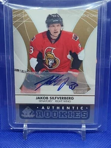 2012-13 UD SP Game Used Authentic Rookies Auto Jakob Silfverberg Ottawa Senators - Picture 1 of 1