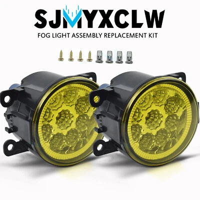 Par de faros antiniebla amarillos calidad repuesto para Honda CR-Z 13-15 F5 Foto 1 de 4