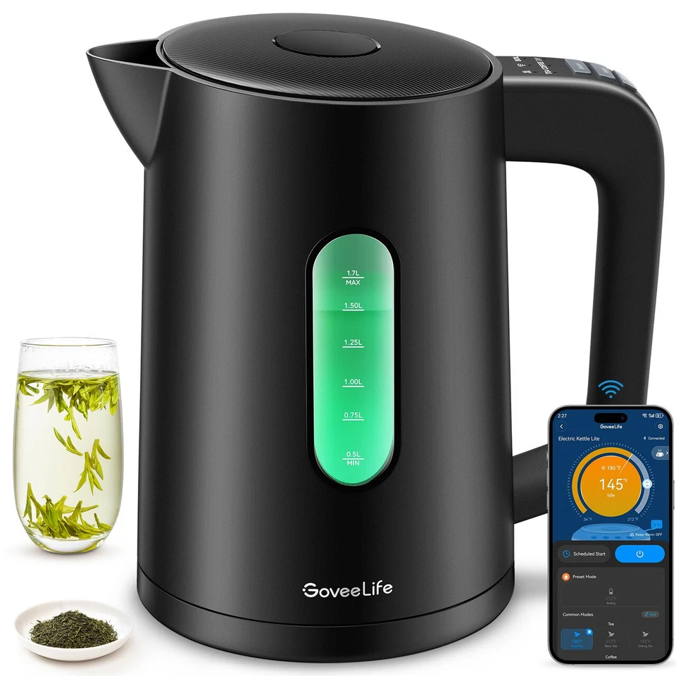 Smart Kettle Temperature Control 1.7L 1500w