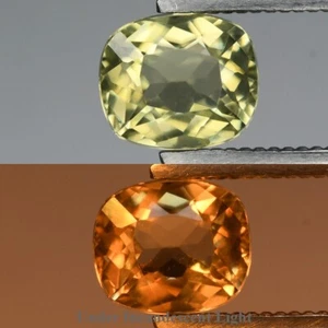 💎 0.71ct VS Cushion Natural Color Change Diaspore - Turkey Gemstone - Imagen 1 de 6