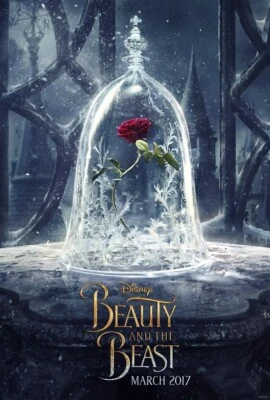 BEAUTY AND THE BEAST MOVIE POSTER 2 Sided ORIGINAL Advance 27x40 EMMA WATSON