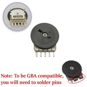Potenziometro Ruota Volume per Game Boy Advance/colore/tasca GBA/GBC/GBP - Foto 1 di 4