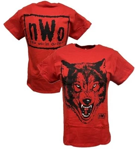 nWo Red Wolfpack New World Order Wolfpac Mens T-shirt - Picture 1 of 9