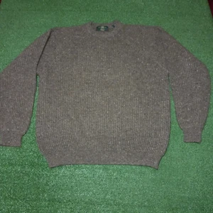 Orvis Reine Schurwolle Strick Pullover Bulky Gerippt Herren XL - Bild 1 von 5