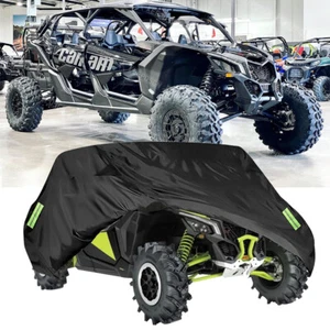 Cubierta de almacenamiento impermeable al aire libre para vehículo utilitario UTV Can-Am Maverick X3 Max - Imagen 1 de 16