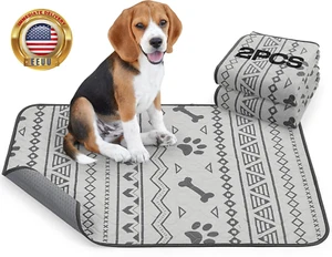 Washable Pee Pads for Dogs: 2-Pack Leak-Proof and Non-Slip Reusable Puppy Pads, - Picture 1 of 7