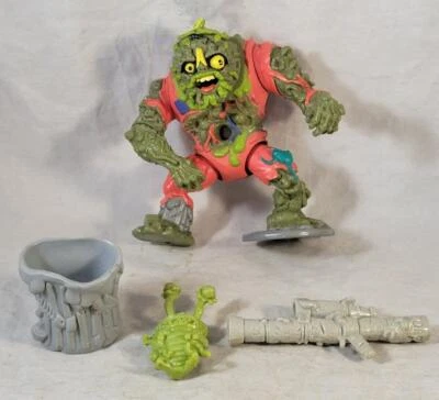 De colección 1990 TMNT Completo Muckman & Joe Eyeball Playmates Tortugas Ninja Foto 1 de 4