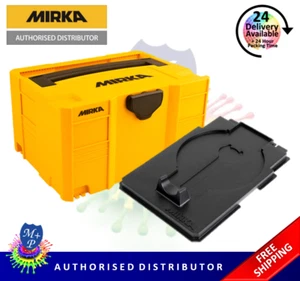 Mirka Orange Carry Box with Inlay for Sanders, BOX SIZE 400X300X158mm. - Picture 1 of 4