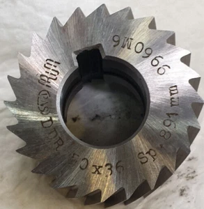 Walzenstirnfräser WMW DDR 50x36 Sp. 891 9960 M6 rechtslauf - Bild 1 von 3