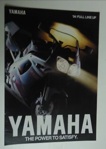 Yamaha Motorcycle Full Line Up 1994 FZR750R Sales Brochure - Picture 1 of 1