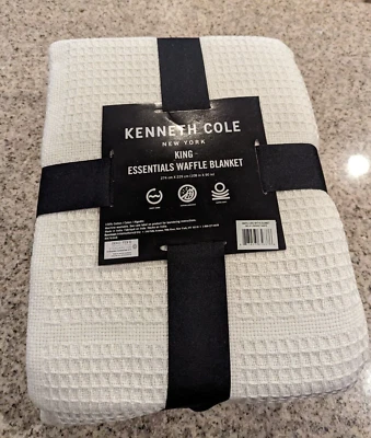 Вафельное одеяло Kenneth Cole New York Kcny Essentials King 108 x 90 розничная цена 108 долл. США - Изображение 1 из 4