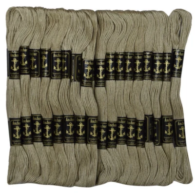 Anchor Threads Cross & Long Stitched Embroidery Cotton Floss Yarn,25 Skeins - Image 1 of 4