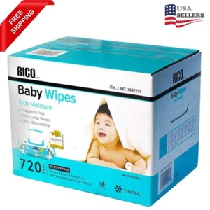 RICO Baby Wipes, 720-count - Picture 1 of 3