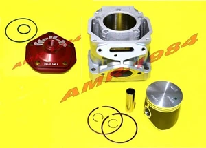 CILINDRO ITALKIT 140cc Ø 57mm 2AC 1mm con TESTA APRILIA RX-RS ROTAX 122 NIKASIL - Foto 1 di 6