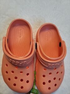 Crocs Toddler & Kids Classic Clog Papaya Orange Size C10 💖