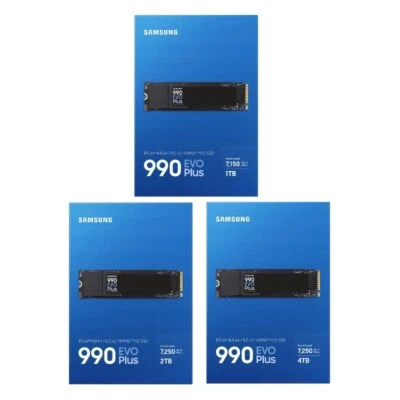 Samsung 990 EVO Plus 1TB 2TB 4TB PCIe4x4 NVMe M.2 SSD Internal Solid State Drive - Image 1 of 4