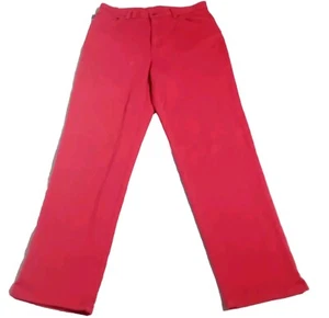 Ralph Lauren Jeans Womens size 8 red straight leg - Picture 1 of 22