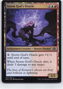 Storm God's Oracle Modern Horizons 2 Regular #213 NM MTG - Picture 1 of 2