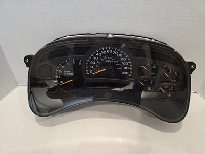 2003-2006 SILVERADO SIERRA TAHOE YUKON INSTRUMENT GAUGE CLUSTER SPEEDOMETER A275 - Image 1 of 4