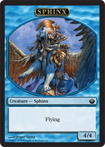 Sphinx Token - Journey into Nyx #1/6 MTG Magic The Gathering - Image 1 of 1
