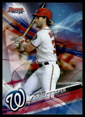 2017 Bowman's Best Bryce Harper Washington Nationals #31 - Image 1 of 2
