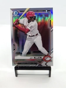 2021 Bowman Draft Chrome Jay Allen 1st Bowman Refractor Cincinnati Reds #BDC-11 - Picture 1 of 3