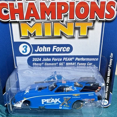 Chevy Camaro 1/64 Racing Champions Serie Como Nueva John Force Peak Performance NHR Foto 1 de 4