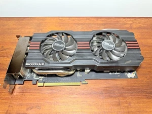 ASUS NVIDIA GeForce GTX 660 DirectCU II graphics card 2GB GDDR5 PCIe 3.0 - Picture 1 of 6