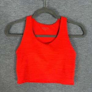 Athleta Size XS Neon Cropped Tank Top – Built-In Bra w/ Cups - Picture 1 of 6