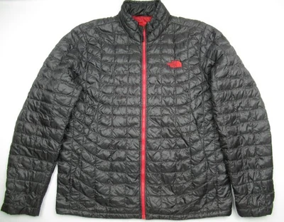 The North Face $220 Thermoball Puffer Jacket Gray Mens L *READ - Image 1 of 4