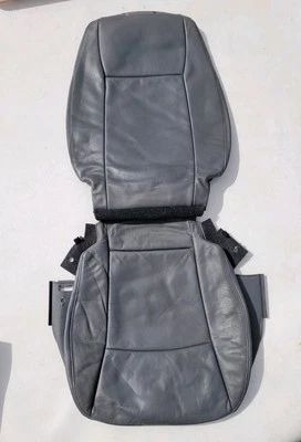 Cubierta de asiento gris Saab 9-5 ARC genuina cuero asiento de pasajero revestimiento gris térmico Foto 1 de 4