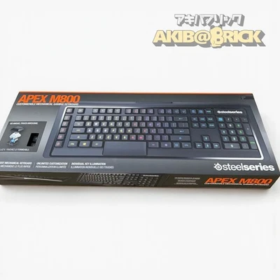 [New] SteelSeries Apex M800 Mechanical Black Gaming Keyboard from Japan - Image 1 of 4