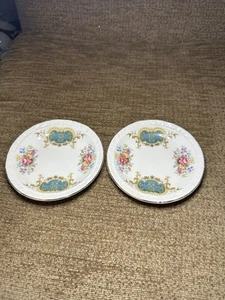 Coppia di piccoli bigiotteria/burro Royal Albert 'Berkeley', Bone China vintage - Foto 1 di 2