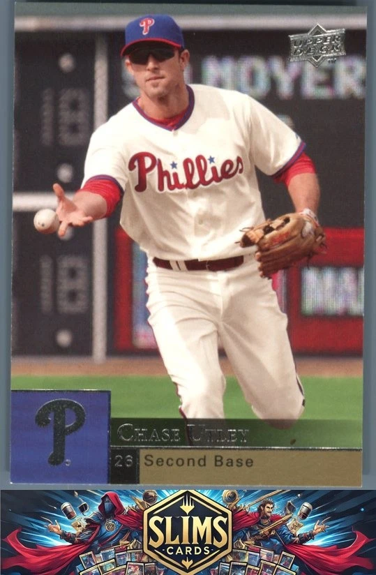 2009 Upper Deck Philadelphia Phillies Chase Utley #291 - Image 1 of 2