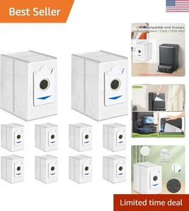 10 Stück Staubbeutel für ECOVACS DEEBOT X2 & T30S - Geruchskontrolle & Filter - Bild 1 von 9