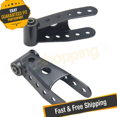 Belltech 6486 1.5" Lift Leaf Spring Shackle Kit for 2002-2008 Dodge Ram Foto 1 de 4