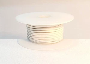 Cable de conexión 16 AWG UL1213 PTFE tipo E BLANCO 20 pies NUEVO - Imagen 1 de 1