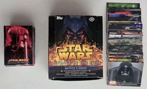 TOPPS STAR WARS REVENGE OF THE SITH BASE SET + EXTRAS IN ORIGINAL HOBBY BOX 2005 - Picture 1 of 24