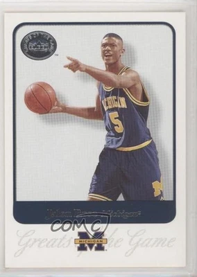 2001 Fleer Greats of the Game Jalen Rose #31 - Image 1 of 2