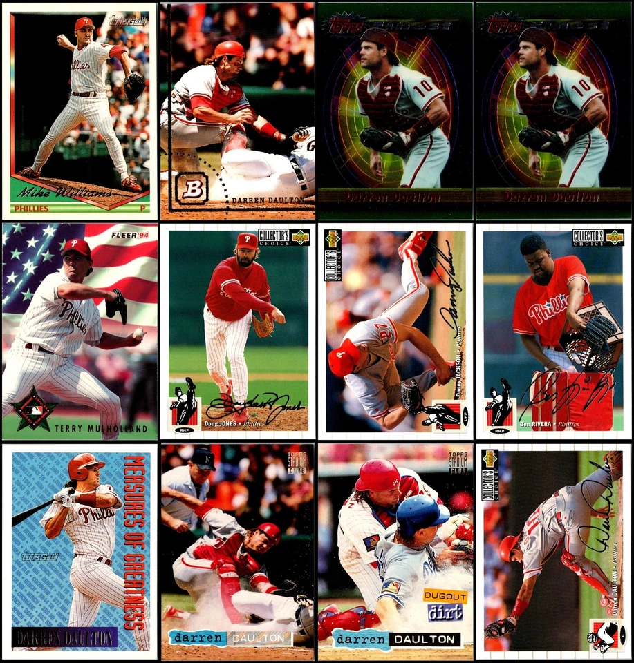 1994 Philadelphia Phillies (85) Card Lot - THE ULTIMATE COLLECTOR'S PRIZE – O... - Image 1 of 4