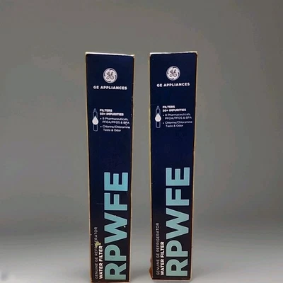 GE RPWFE Refrigerator Water Filters – Genuine OEM with Chip Lot Of 2 - Image 1 of 4