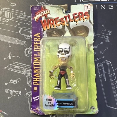 Little Big Heads Monsters PHANTOM OF THE OPERA Figure Sideshow 2000 Damaged Box - Image 1 of 4