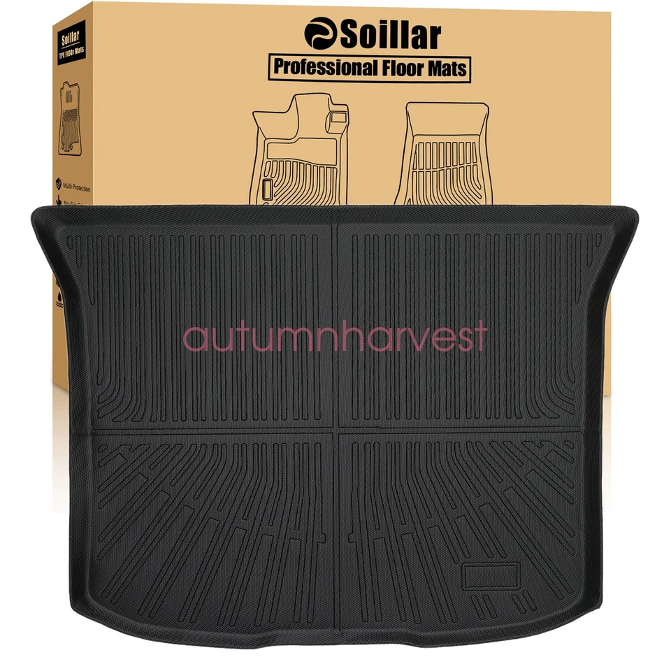 3D TPE Cargo Trunk Liner Floor Mat For 2007-2014 Ford Edge 2007-2015 Lincoln MKX - Image 1 of 4