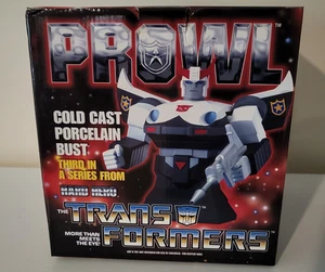 Transformers Cold Cast Porcelain Bust Hard Hero Prowl 2193/5000 - Picture 1 of 4