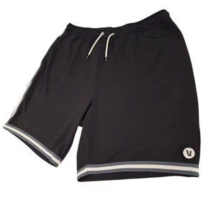 Vuori Zone Basketball Shorts Herren XXL 2XL schwarz Seitenstreifen Gym Pull On V395 - Bild 1 von 20